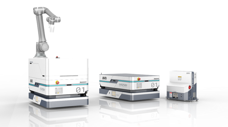 G22恒峰數位開發的自主式移動機器人（AMR250M），搭配全向輪並結合AI演算法、2D LiDAR、3D攝影機等技術，協助客戶實現產線全自動化